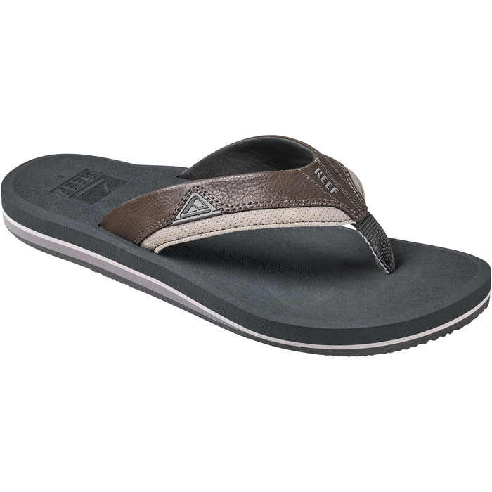 2023 Reef Mens Cushion Dawn Flip Flops CI3766 Grey Accessories